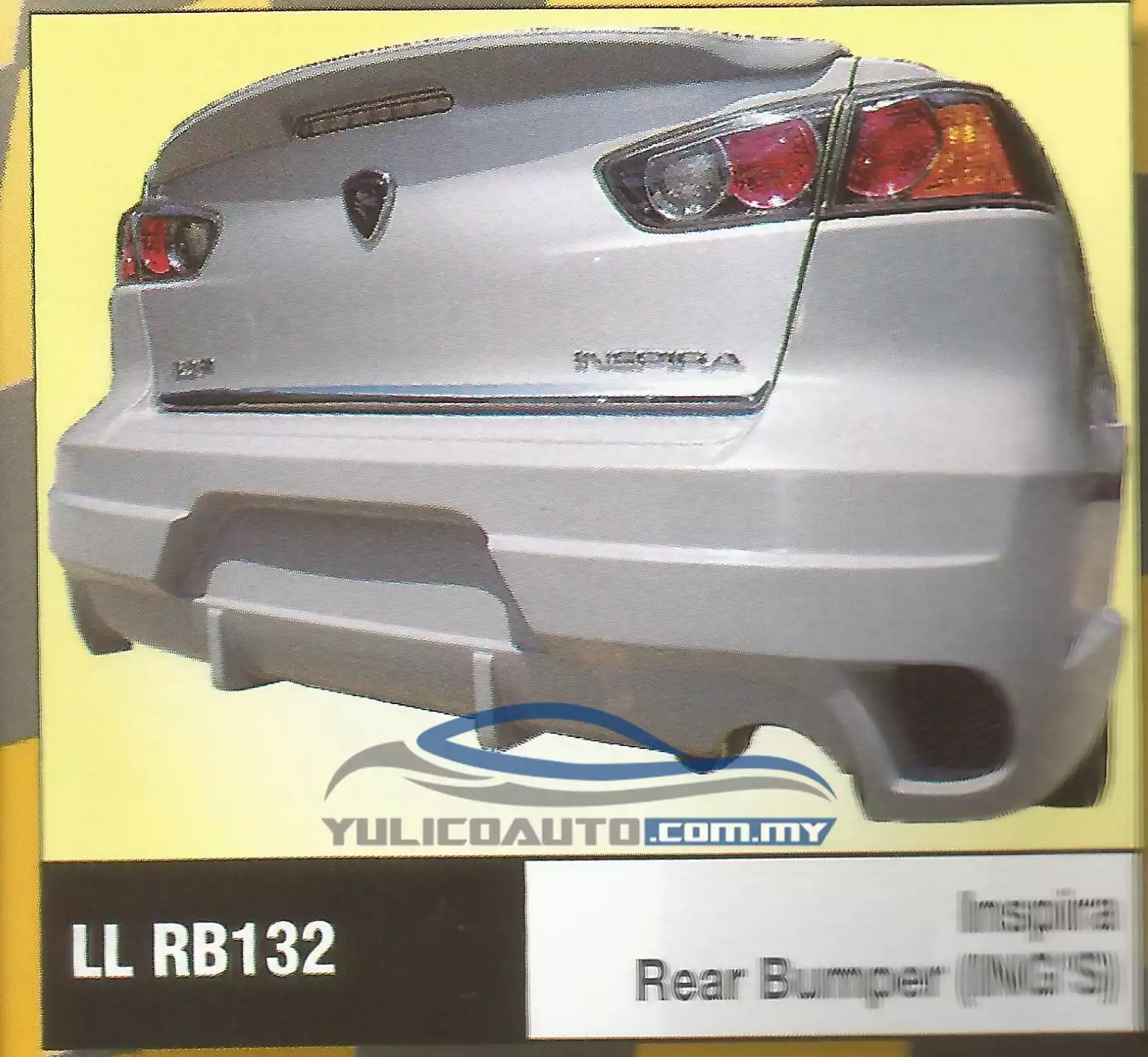 Buy Yulicoauto Proton Inspira Front Rear Bumper Frp Eromman