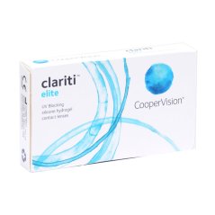 Coopervision Clariti Elite Monthly Clear Contact Lens 6pcs Ready Stock