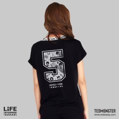 Ted Monster Life Enterprise Tshirt Unisex Shinning - 5 sizes (Black)