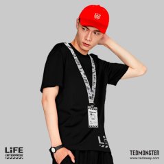 Ted Monster Life Enterprise Tshirt Unisex Shinning - 5 sizes (Black)