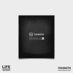 Ted Monster Life Enterprise Tshirt Unisex Shinning - 5 sizes (Black)