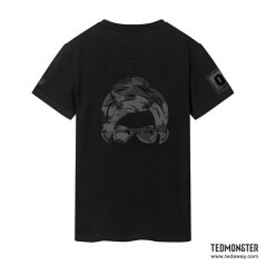 Ted Monster Tshirt CAMO J Edition Unisex - 5 Sizes (Black - Pink)