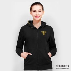 Ted Monster Dragon J Rider Gold Edition Hoodie Unisex - 6 Sizes  (Black)