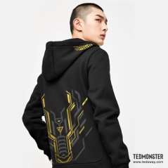 Ted Monster Dragon J Rider Gold Edition Hoodie Unisex - 6 Sizes  (Black)