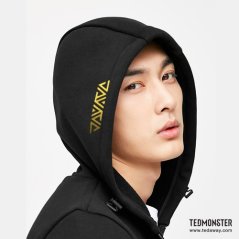 Ted Monster Dragon J Rider Gold Edition Hoodie Unisex - 6 Sizes  (Black)