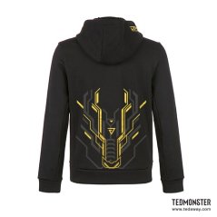 Ted Monster Dragon J Rider Gold Edition Hoodie Unisex - 6 Sizes  (Black)