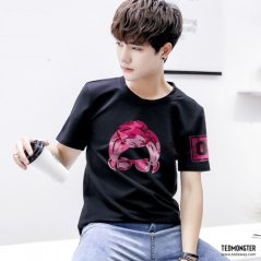 Ted Monster Tshirt CAMO J Edition Unisex - 5 Sizes (Black - Pink)