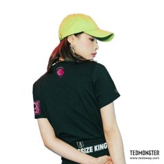 Ted Monster Tshirt CAMO J Edition Unisex - 5 Sizes (Black - Pink)