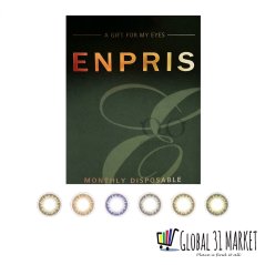 Enpris Monthly Color Contact Lens EOS Color 14.5mm (6 Colors)