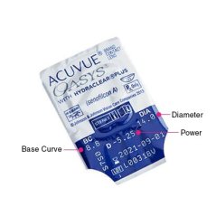 Gmonline31 ACUVUE OASYS® with HYDRACLEAR® PLUS Contact Lenses 14mm Base 8.8mm