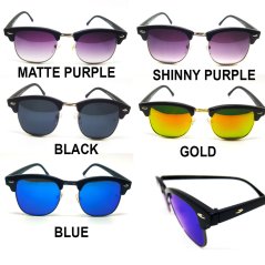 Clubmaster Shapes Cool Sunglasses 3016 Unisex UV400 (5 Colors)