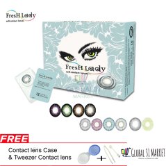 Freshlady 6 Month Disposable Color Contact Lens 14.2mm (10 Colors)