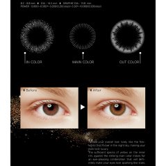 Enpris Monthly Color Contact Lens EOS Color 14.5mm (6 Colors)