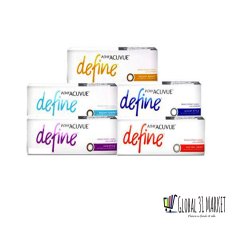 Acuvue Define Contact Lens / Box 1-Day - 30 Piecies (5 Colors)