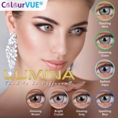 ColourVue Contact Lens Color Lumina Series 3 Months - 14mm (7 Colors)