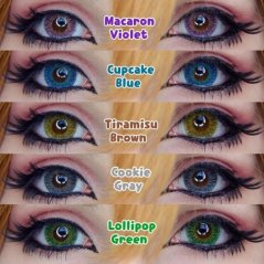 Kazzue Heavenly Series , 3 Month Color Contact Lens , 14.5mm (5 Colors)