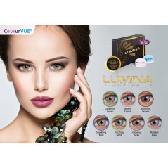 ColourVue Contact Lens Color Lumina Series 3 Months - 14mm (7 Colors)