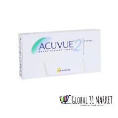 ACUVUE® 2 2-Week Contact Lenses  6 pcs base 8.3mm