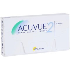 ACUVUE® 2 2-Week Contact Lenses  6 pcs base 8.3mm