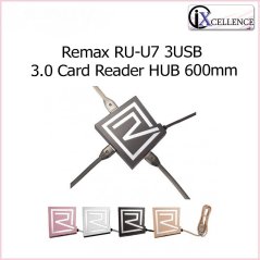 Remax RU-U7 3USB 3.0 Card Reader HUB 600mm (2 Colors)