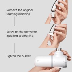 Xiaomi Mijia Faucet Water Purifier 3 Outlet 4 Filtration MUL11 (White)