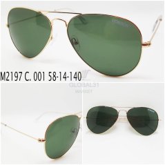 GM31 Aviator Sunglasses M2197 Medium Size (11 Colors)