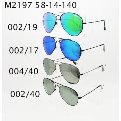 GM31 Aviator Sunglasses M2197 Medium Size (11 Colors)