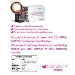 Colorpia Amazing Series Monthly Color Contact lens 14.5mm (7 Colors)