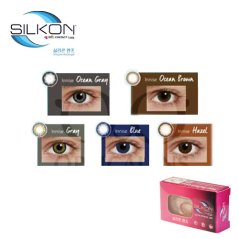 Silkon Innise Series Monthly Color Contact Lens 14.2mm (5 Colors)