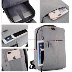 Casual Backpack Multipurpose By Itronicmobile (Black)