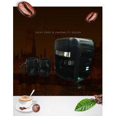 Get High Temperature Coffee Tea Drip Coffee Machine CM-902 (Black)