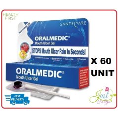 Oralmedic Mouth Ulcer Gel 2 Unit X 30 (60 Unit)