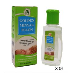 Lion Ball Golden Minyak Telon Essential Oil Aromatherapy 24 Bottles