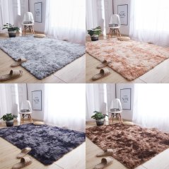 Gdeal Living Room Simple Tie Dye Carpet - 160CM x 120CM (4 Colors)