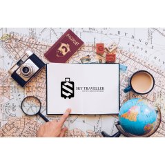 Sky Traveller Premium PVC Luggage Suitcase Travel Tag
