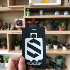 Sky Traveller Premium PVC Luggage Suitcase Travel Tag