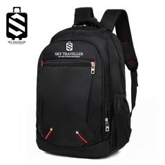 Sky Traveller SKY306 Travel Casual Laptop Bag Backpack (Black)