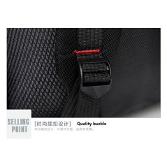 Sky Traveller SKY306 Travel Casual Laptop Bag Backpack (Black)