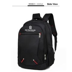 Sky Traveller SKY306 Travel Casual Laptop Bag Backpack (Black)
