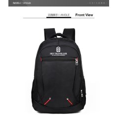 Sky Traveller SKY306 Travel Casual Laptop Bag Backpack (Black)