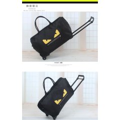 Gdeal Korean Waterproof Monster Eye Trolley Travel Bag