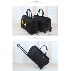 Gdeal Korean Waterproof Monster Eye Trolley Travel Bag