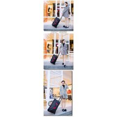 Gdeal Korean Waterproof Monster Eye Trolley Travel Bag