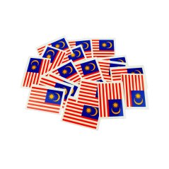 Gdeal 10pcs Waterproof Flag Of Malaysia Facial Tattoo Temporary Tattoo Body Art Flash Tattoo Stickers Water Transfer Removable Tattoo Sticker Colorful