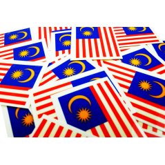 Gdeal 10pcs Waterproof Flag Of Malaysia Facial Tattoo Temporary Tattoo Body Art Flash Tattoo Stickers Water Transfer Removable Tattoo Sticker Colorful