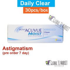 1-DAY ACUVUE® MOIST® for ASTIGMATISM Contact Lenses 30pcs
