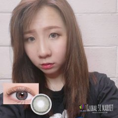Bassia 3 Months Disposable 14.0mm Magic Eye Circle Lens (Grey)