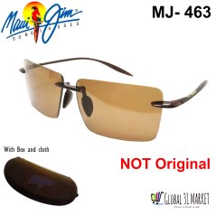 Maui Jim MJ 463 UV400 TAC Polarized Sunglasses (Brown - Grey)