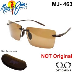 Maui Jim MJ 463 UV400 TAC Polarized Sunglasses (Brown - Grey)