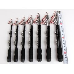 Gdeal Outdoor Carbon Fiber Portable Ultralight Travel Telescopic Fishing Rod